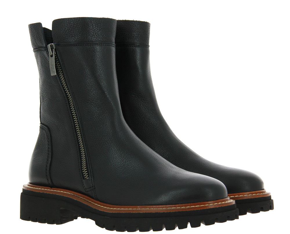 Paul Green ankle boots SPORTCALF BLACK