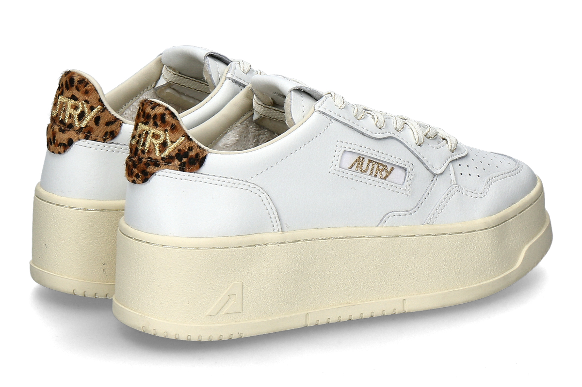 Autry Damen- Sneaker PLATFORM PONY SPOILER VO01- white_233100010_2