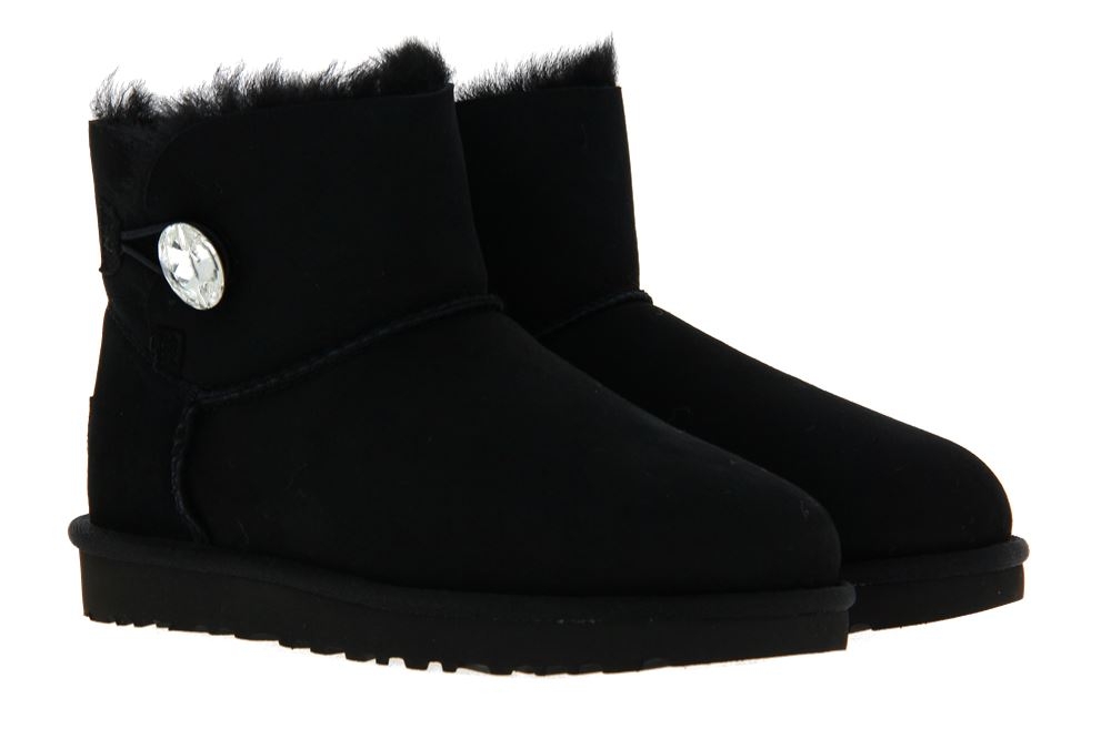 ugg-boots-mini-bailey-button-bling-black