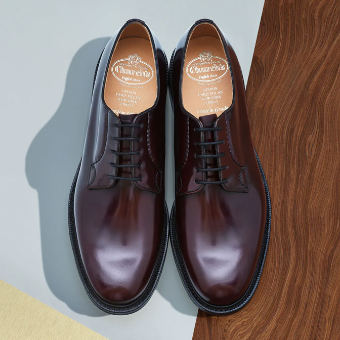 Church's - Richelieu Dubai noir Goodyear Made in England – British Shoes