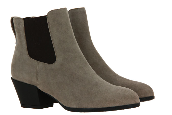 Hogan ankle boots BOOTIE CAMOSCIO STONE