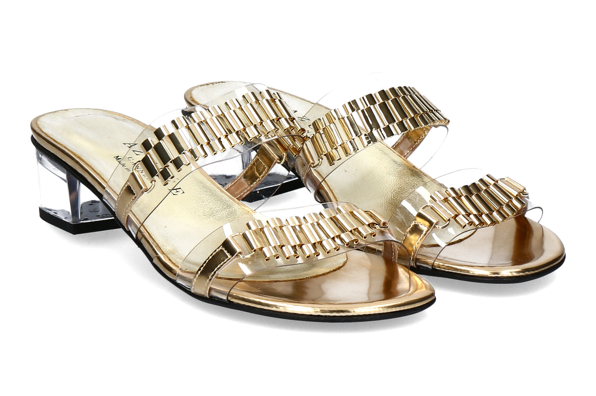 Azurée Cannes Sandal MULIO - Miroir Or / Gold