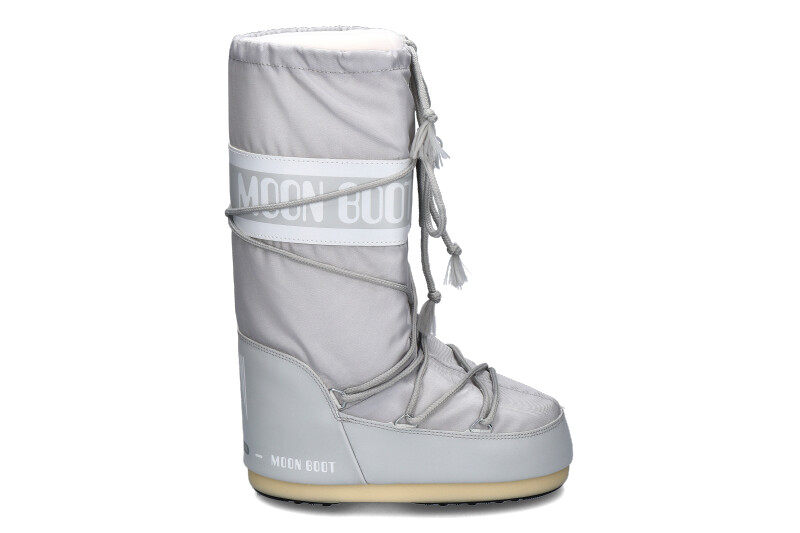 Moon Boot snow boots ICON NYLON GLACIER GREY