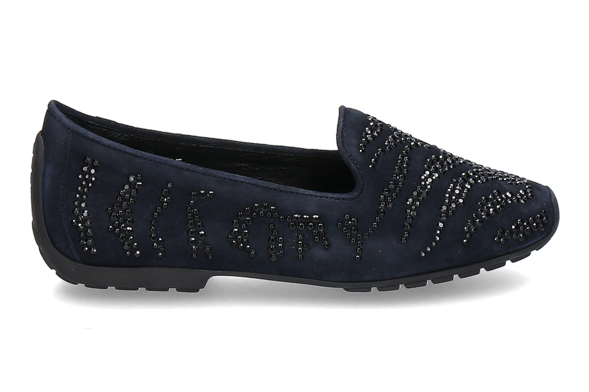 Mania slipper CAMOSCIO 1414- dark blue/ navy