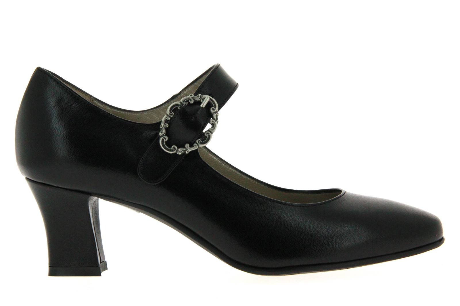 dirndl + bua Spangenpumps ZIEGENNAPPA SCHWARZ (37½) dirndl + bua Spangenpumps ZIEGENNAPPA SCHWARZ (37½)