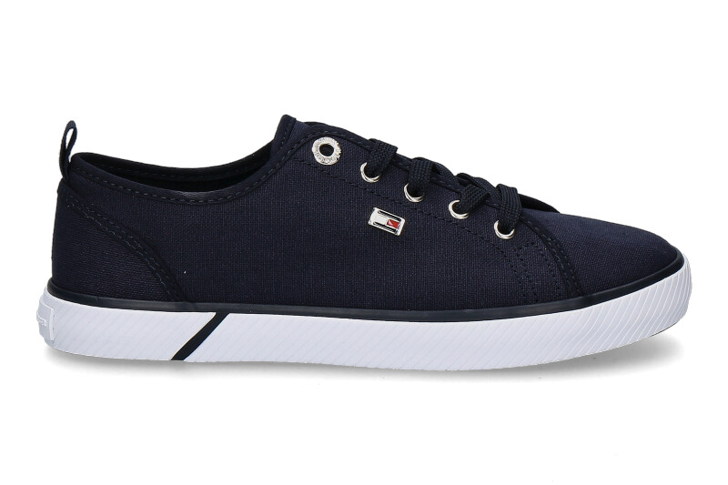 Tommy Hilfiger Damen- Sneaker VULC CANVAS space blue