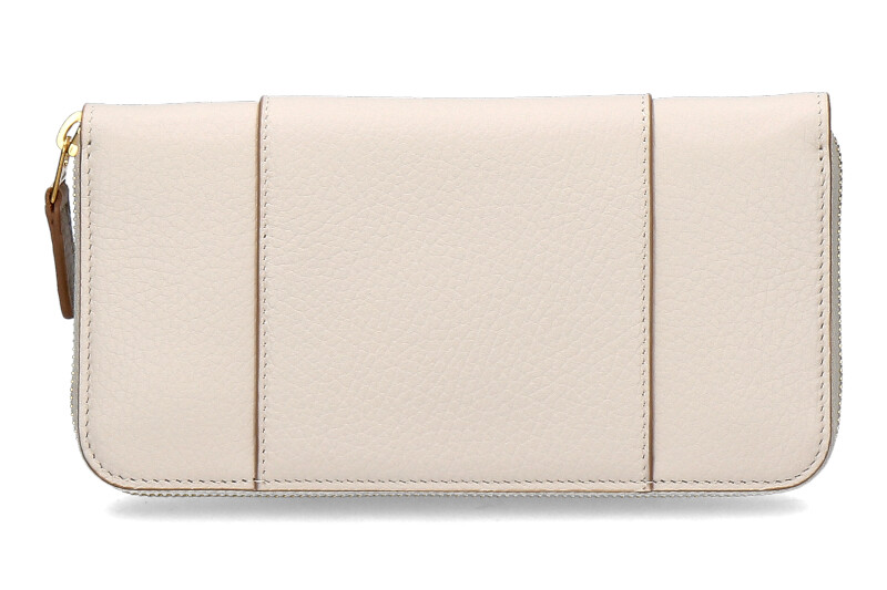 Hogan purse CONTINENTAL ZIP AROUND BEIGE