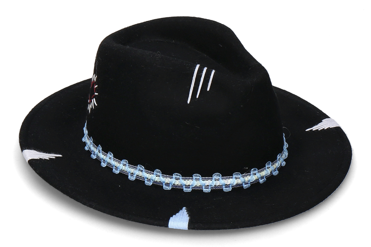 The Hat Gang straw hat MADAGASCAR- marrone/ dark brown