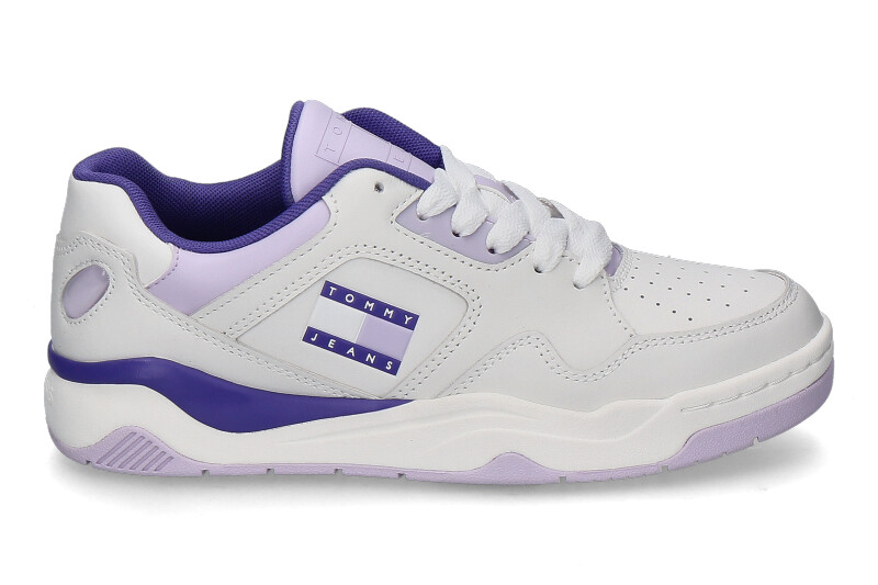 Tommy Hilfiger women's sneaker NEW BASKET lavender flower