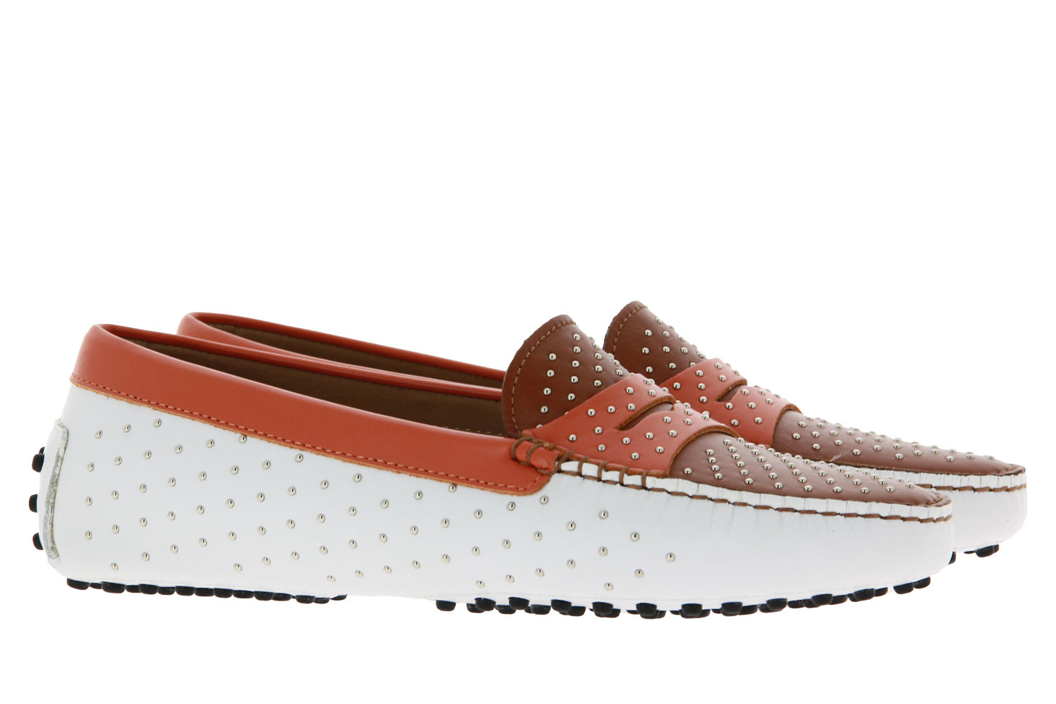 Patrizio Dolci moccasin ELITE BIANCO CUOIO ARINO