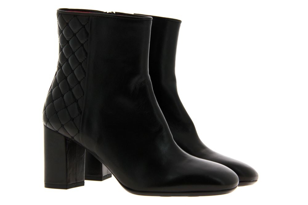 Pas de rouge ankle boots CHANTA NAPPA NERO