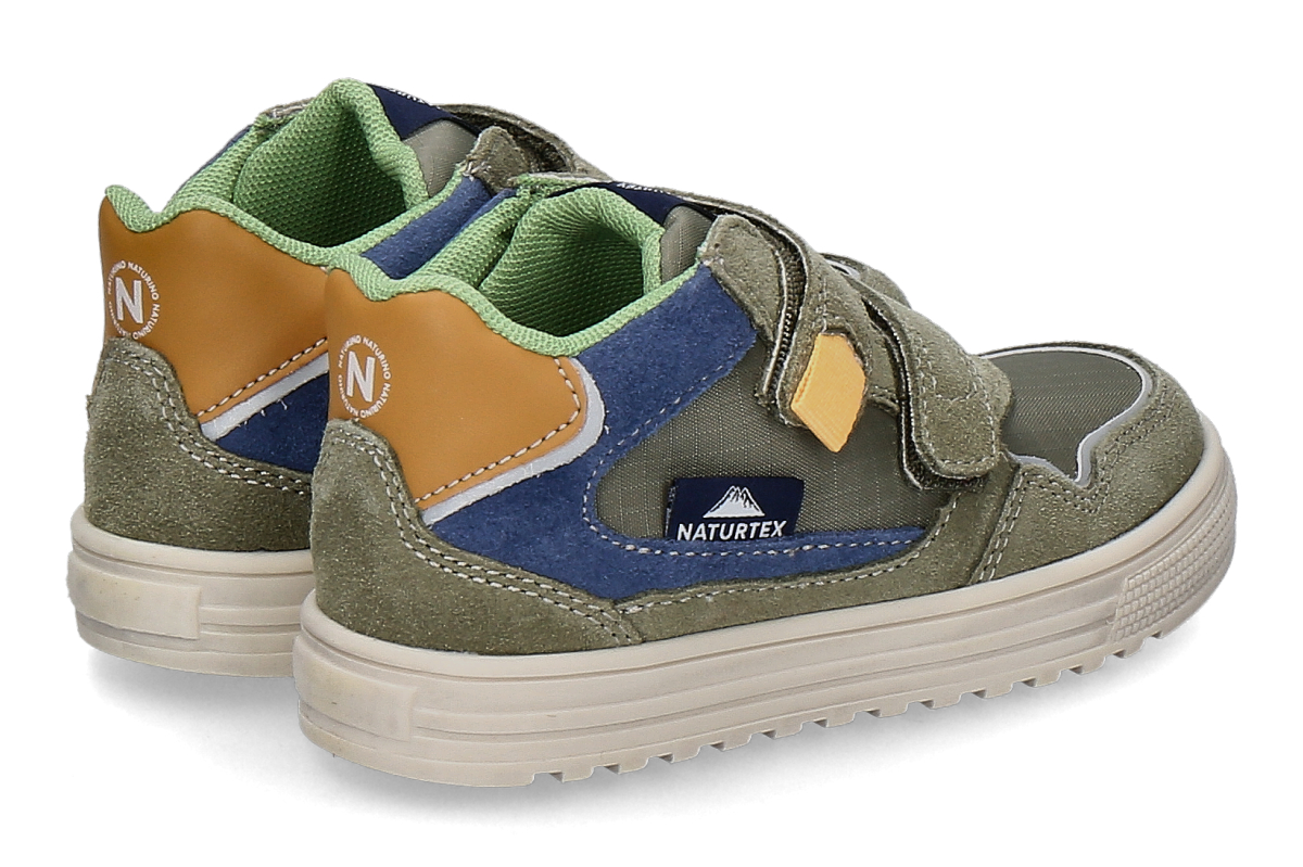Naturino Jungen- Klettsneaker WANNY MESH SUEDE- military grün_433900004_2