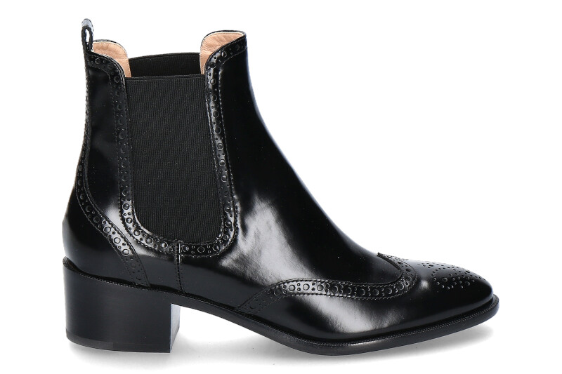 Unützer Chelsea boot SPAZZOLATO NERO