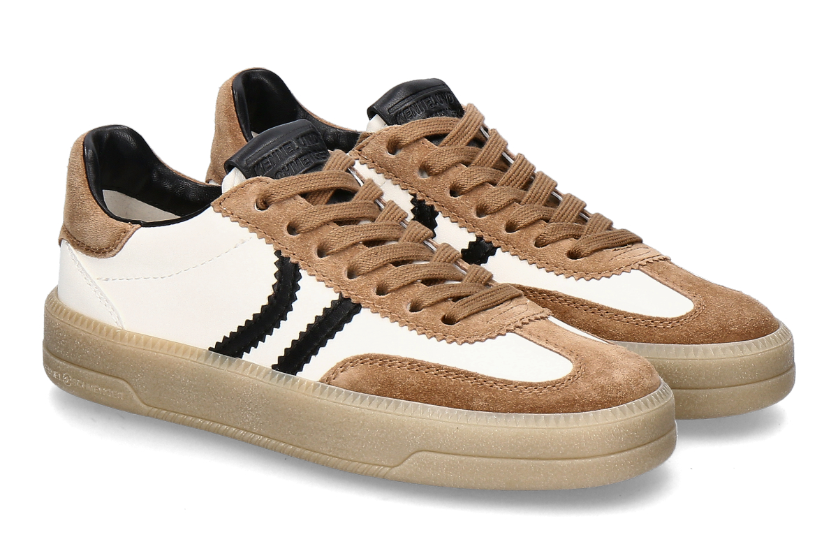 Kennel & Schmenger Sneaker BOX SUEDE NAPPA- offwhite brown