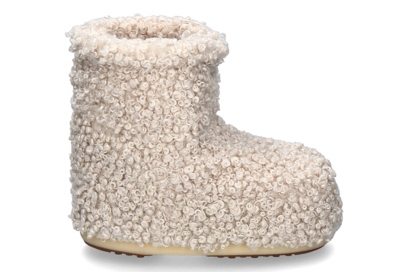 Moon Boot snow boot ICON LOW CURLY- cream