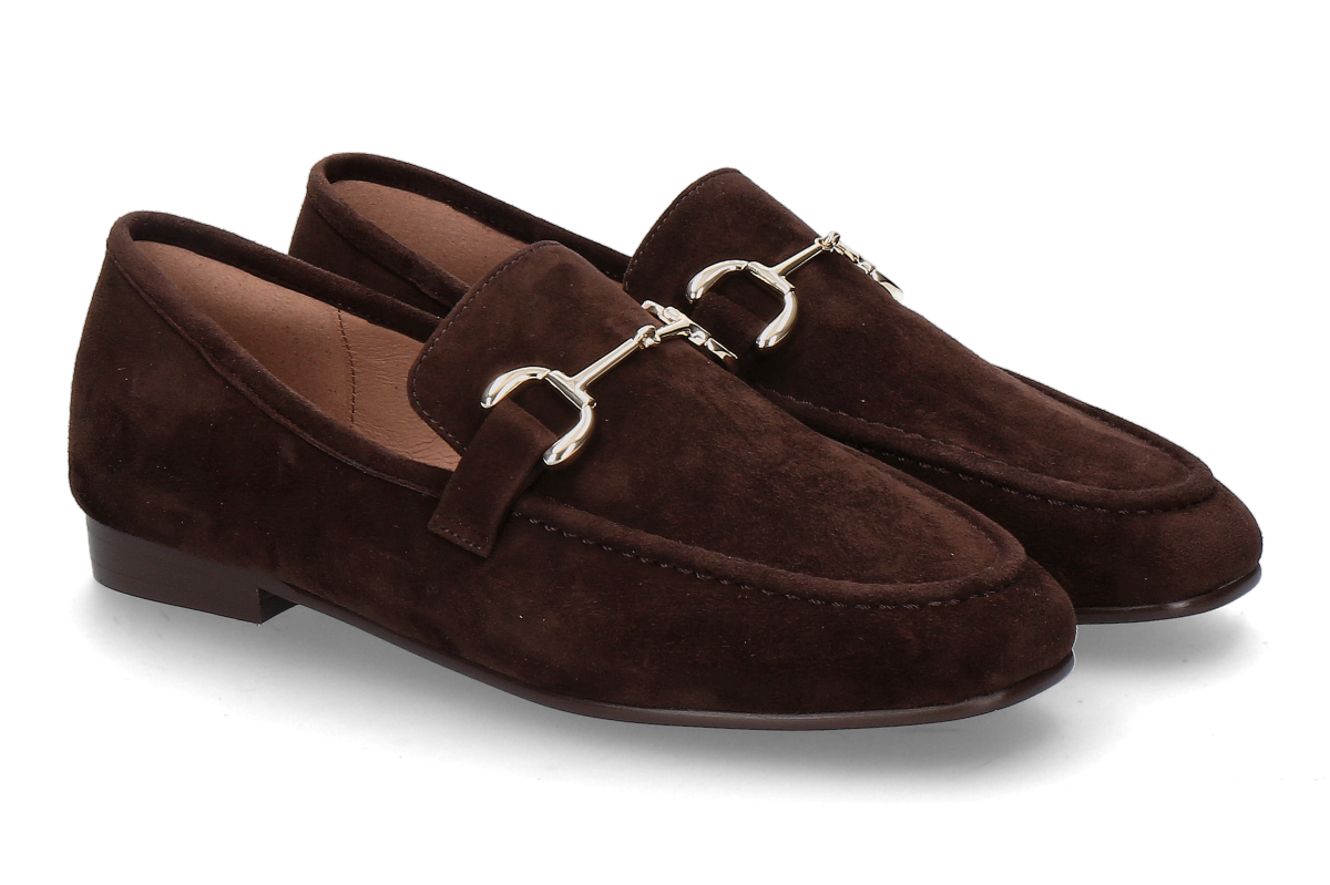 Bibi Lou loafer 572Z30 SUEDE- marron/ dunkelbraun   Bibi Lou loafer 572Z30 SUEDE- marron/ dunkelbraun