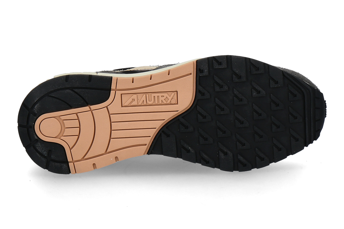 Autry Herren- Sneaker REELWIND SUEDE NYLON PONY UP04- dunkelgrau_132900309_5