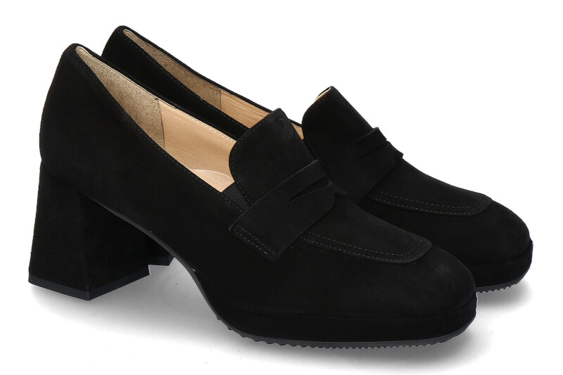 Brunate pumps BIBA CAMOSCIO NERO