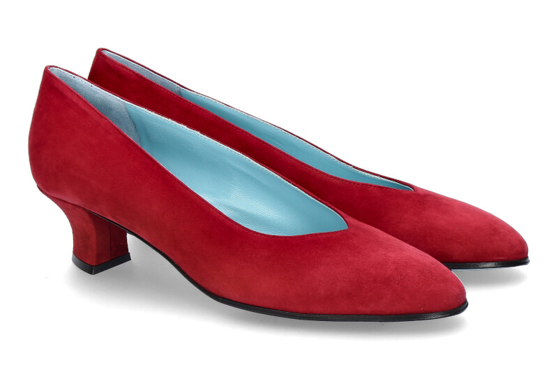 Thierry Rabotin pumps ROSE CAMOSCIO WINE RED