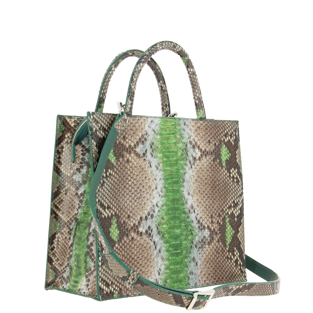 Ghibli shopper PITONE GREEN 761