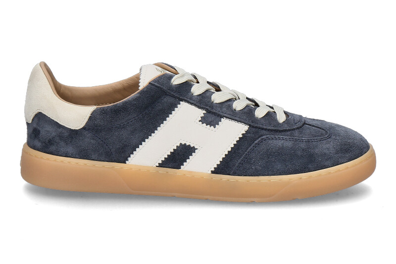 Hogan Herren-Sneaker COOL ALLACCIATO- jeans blue/ latte