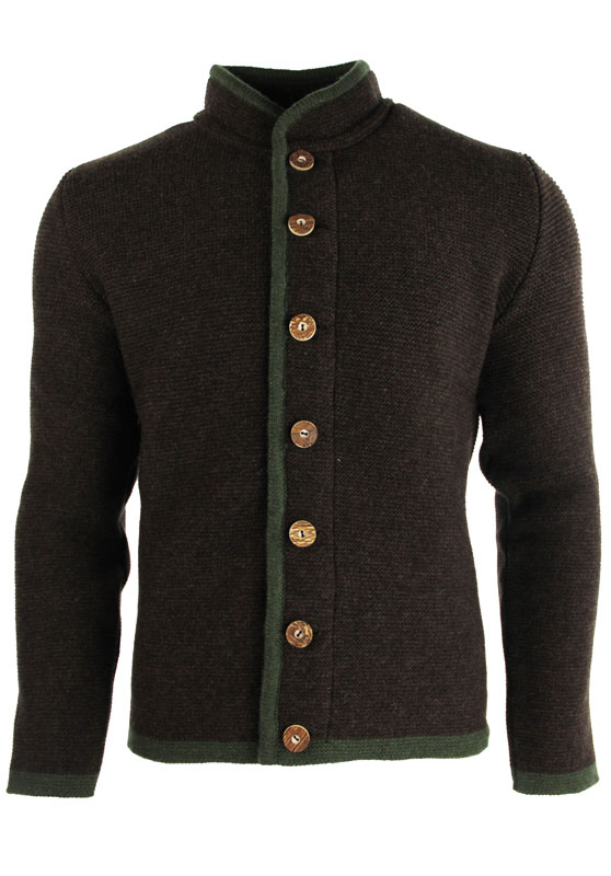 Liebling Tyrolean jacket THOMAS STEHKRAGEN BRAUN/GRÜN
