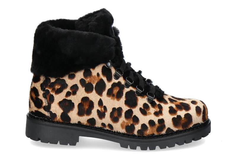 Oscar Sport boots lined KIRA LEOPARD