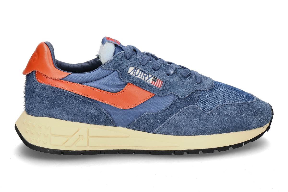 Autry men's sneaker REELWIND SUEDE NYLON- esnblue/koi   Autry men's sneaker REELWIND SUEDE NYLON- esnblue/koi