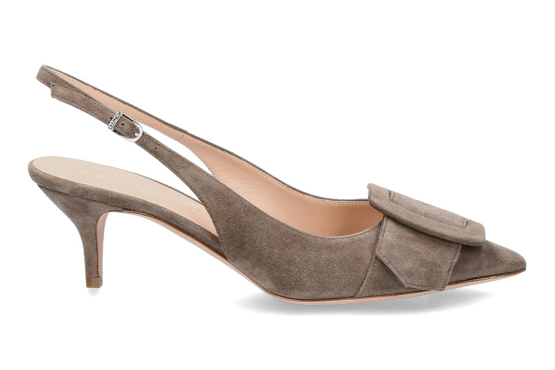 Unützer sling pumps CAMOSCIO 87 TAUPE