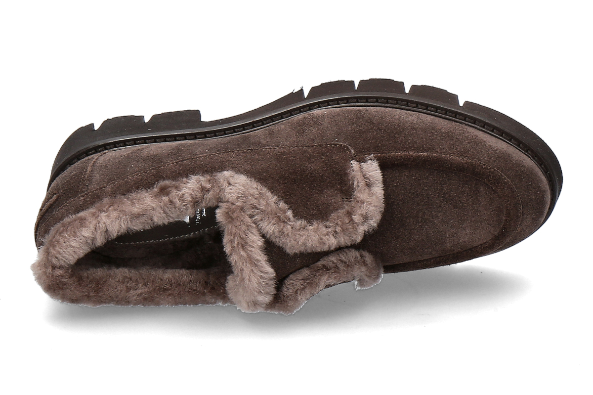 Luca Grossi Slip- On gefüttert M116M CAMOSCIO- moro_253300307_5