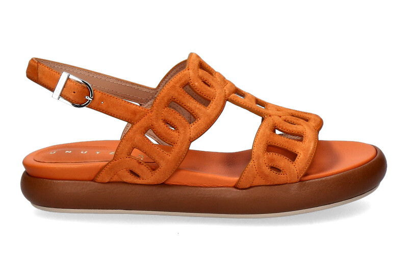 Unützer sandals VELOURS MOUSSE CUOIO