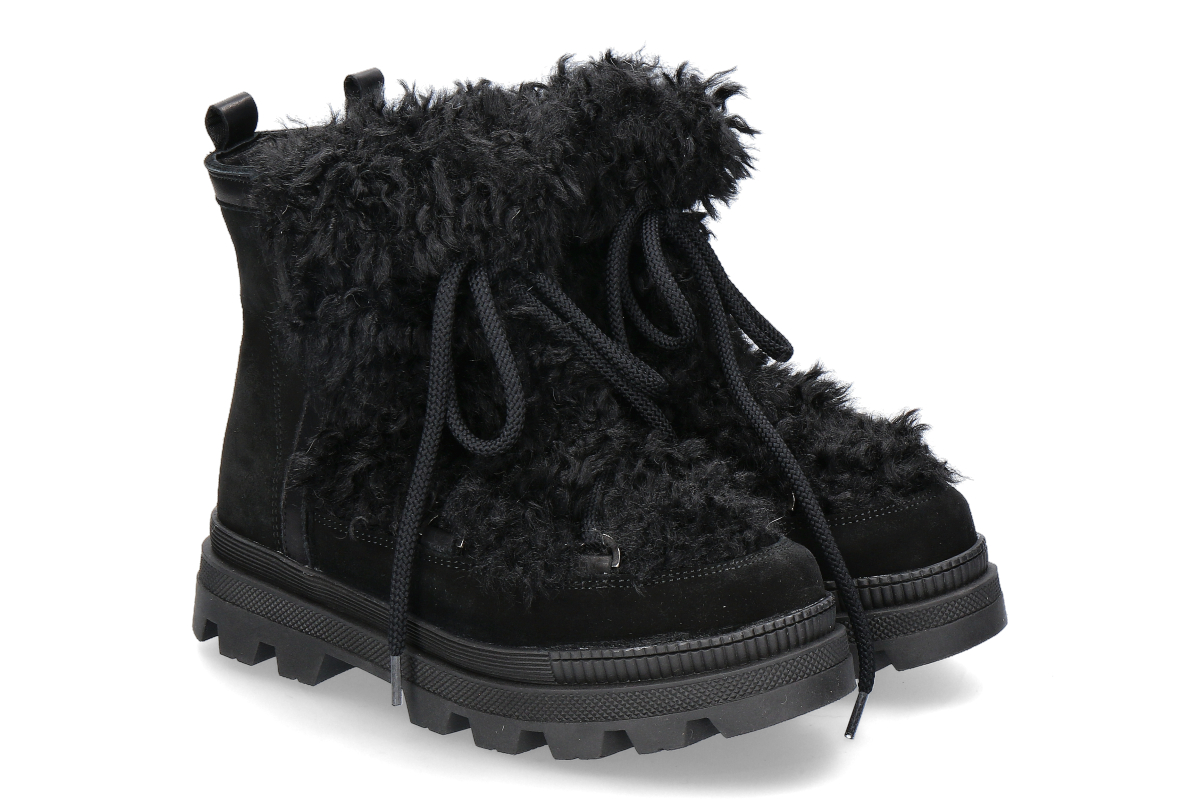 Oscar Sport fur boots ANET-SHORT NERO