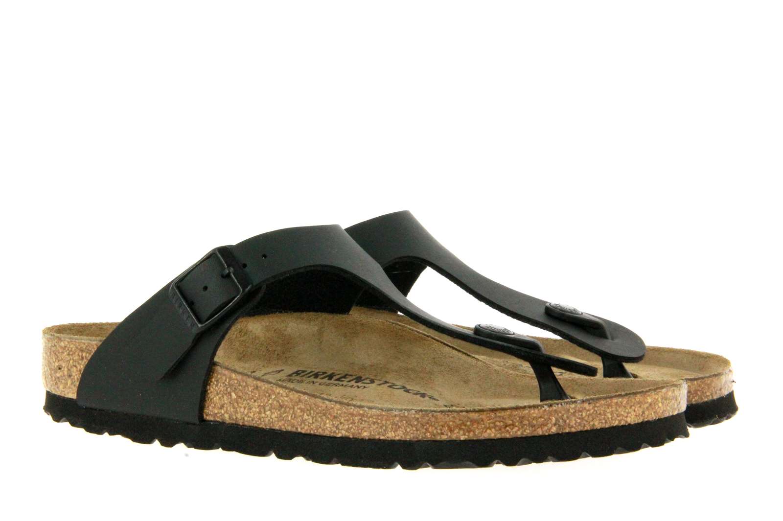 Birkenstock thongs GIZEH NORMAL BIRKO-FLOR BLACK