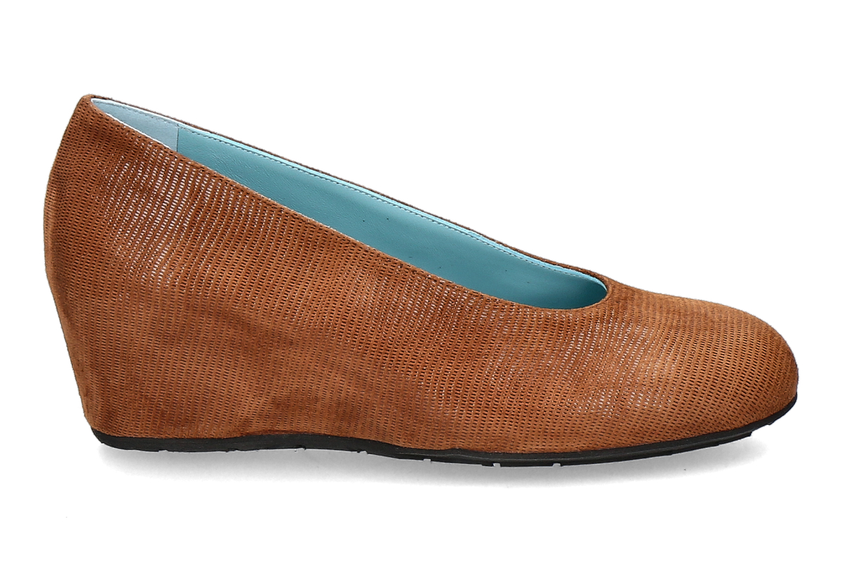 Thierry Rabotin wedge pumps DACIO SOBEK- brown