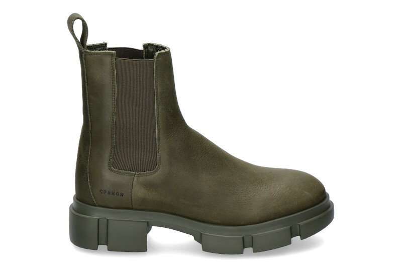 Copenhagen ankle boots CPH570 KHAKI- dunkelgrün