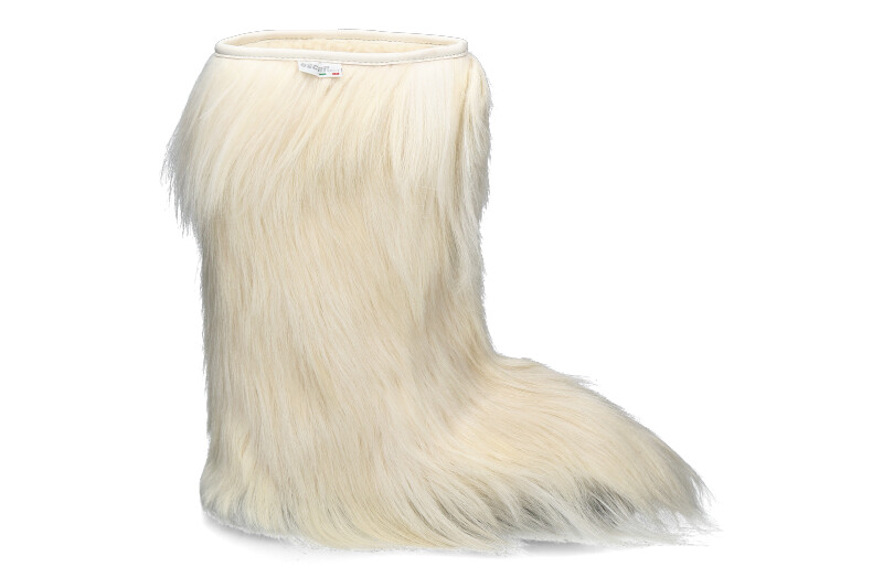 Oscar Sport fur boots CAPRA BIANCO