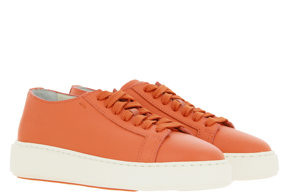 Santoni Sneaker LEATHER ORANGE