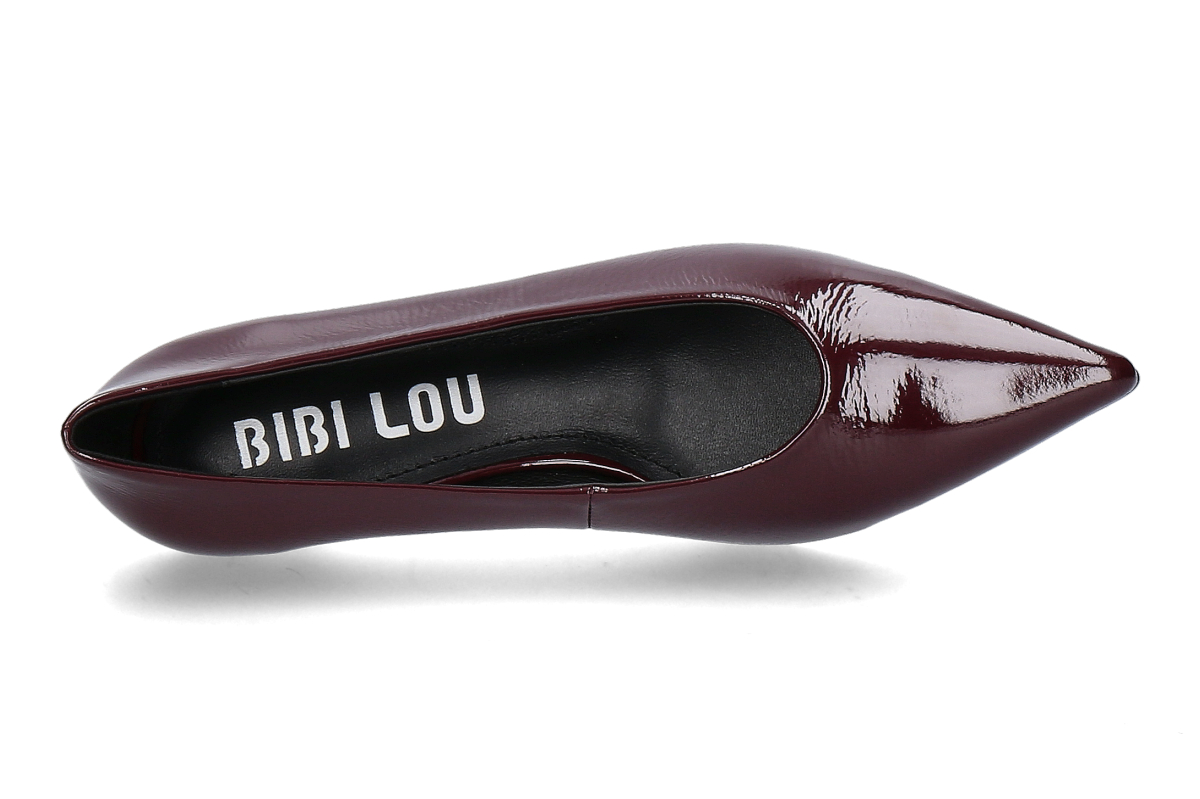 Bibi Lou Pumps PATENT burgundi_222500069_5