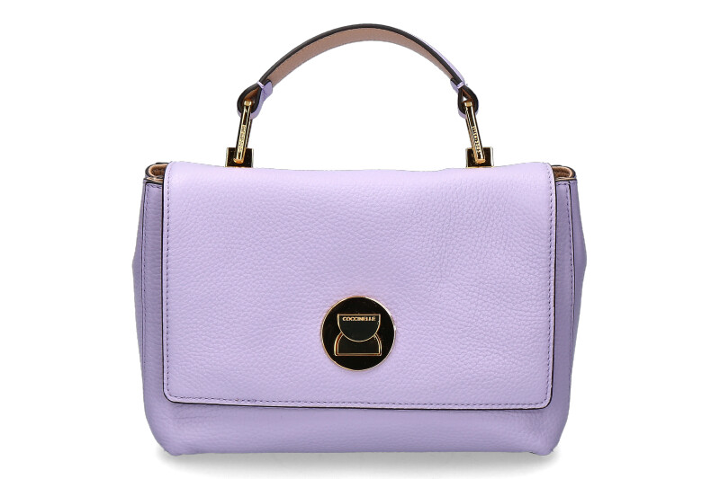 Coccinelle bag MINI GRAIN LEATHER LAVENDER