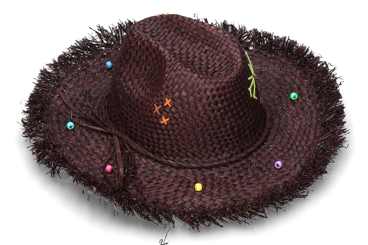 The Hat Gang Strohhut MADAGASCAR- marrone/ dunkelbraun