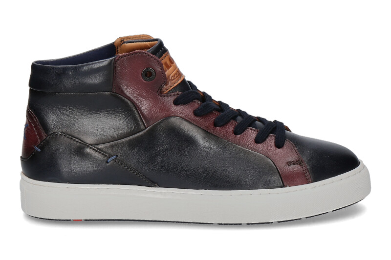 Lloyd High Top sneaker MARSHAL CREMA CALF MIDNIGHT