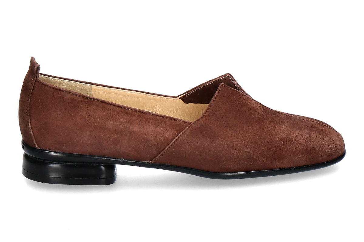 Brunate Slipper BACCAN NEW YORK- camoscio choco/ dark brown