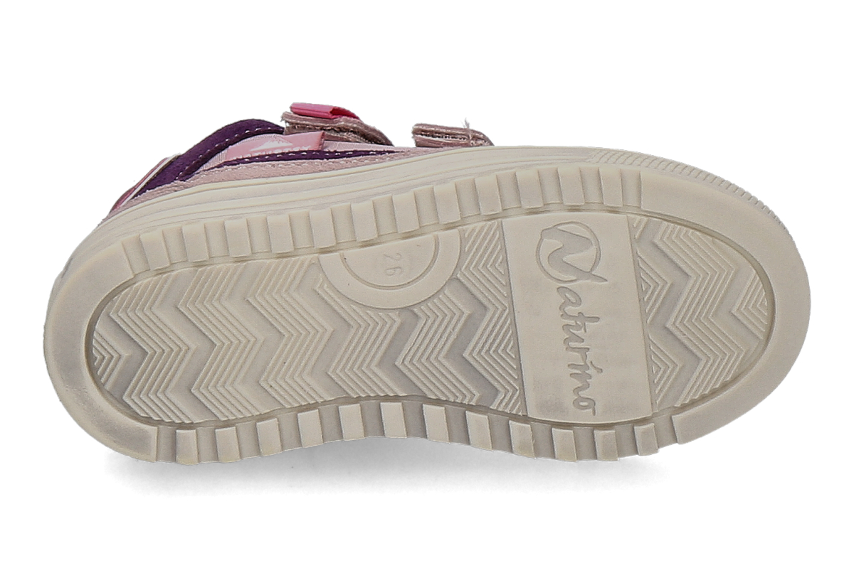 Naturino Mädchen- Klettsneaker WANNY MESH SUEDE- rosa_434500000_5