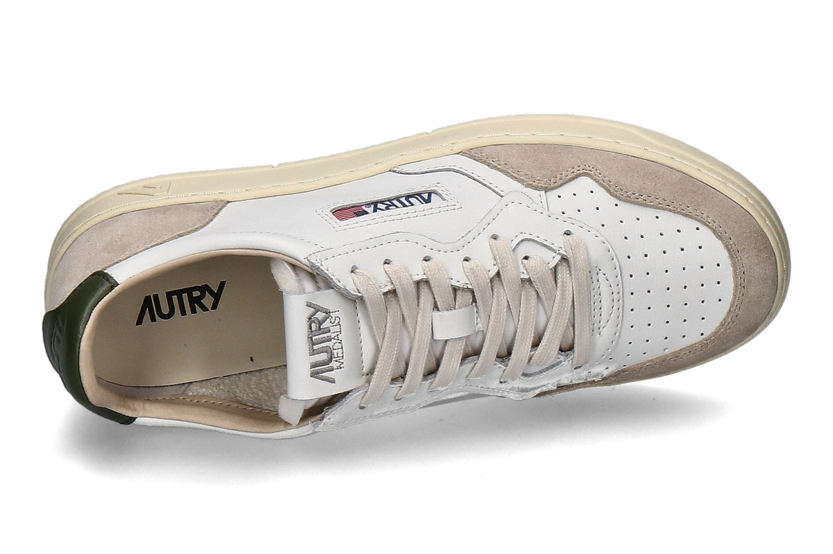 Autry Herren-Sneaker MEDALIST SUEDE LS17- white_132900336_5
