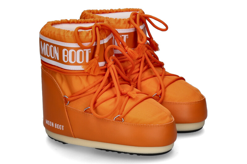 Moon Boot snow boot ICON LOW NYLON- sunny orange