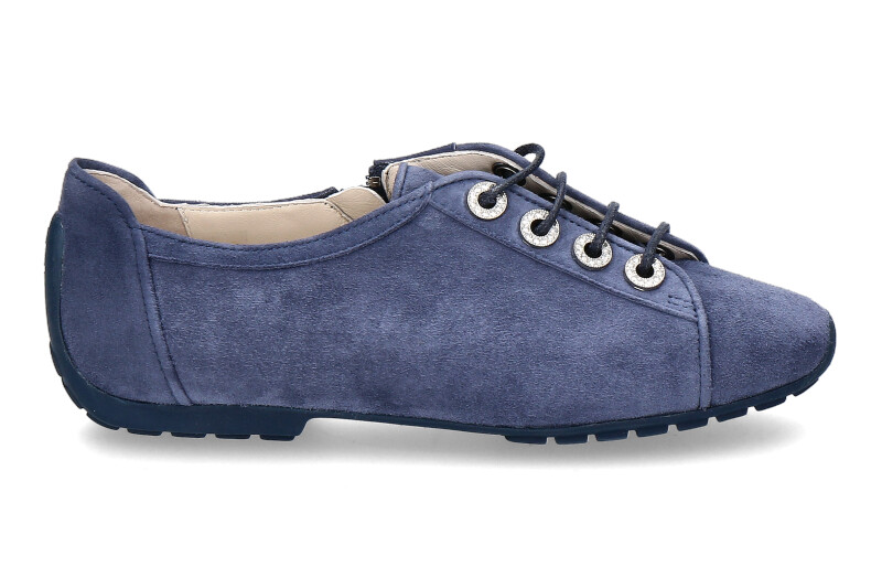 Mania sneaker CAMOSCIO LIRIO- blue/denim blue