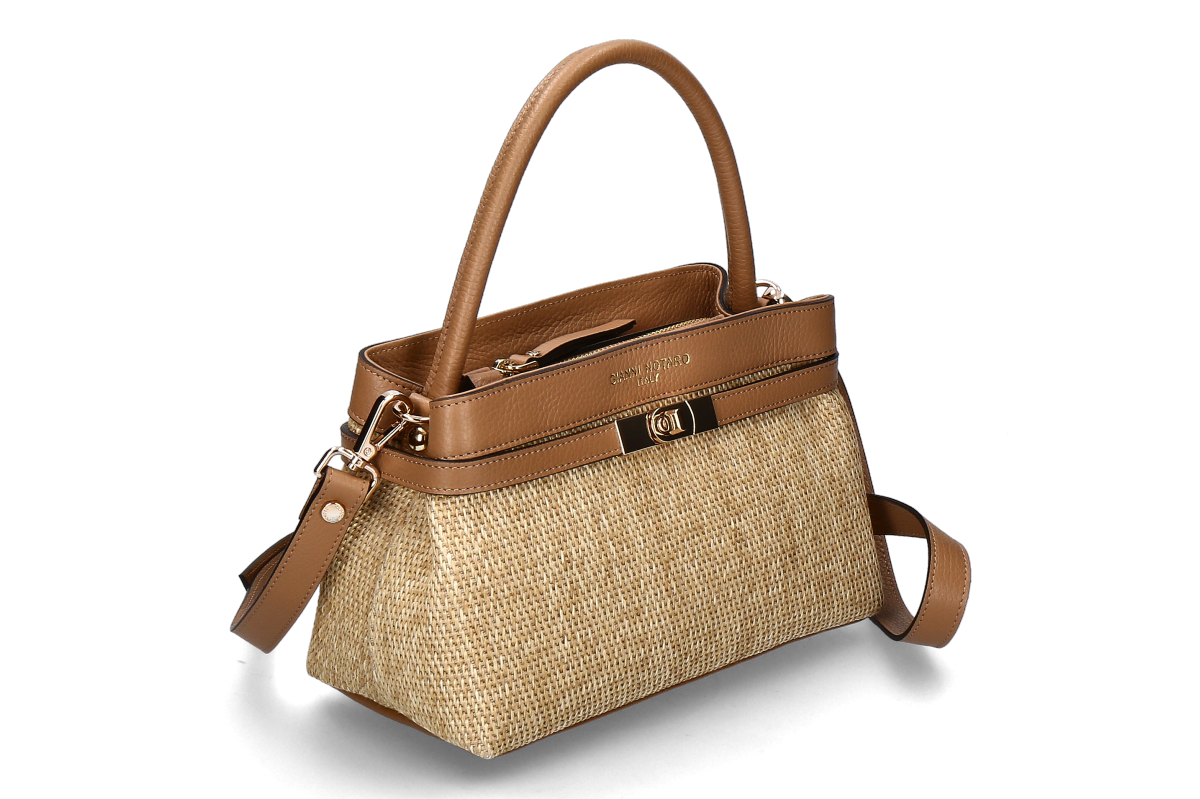 Gianni Notaro handbag- camel/ beige