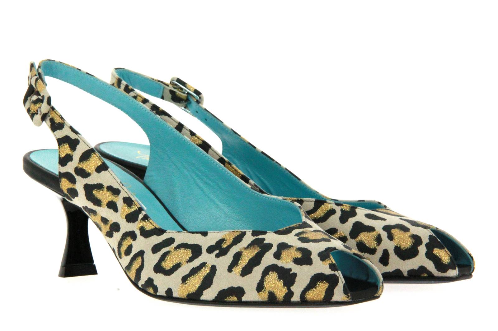 Thierry Rabotin sandal NUBA LEOPARD