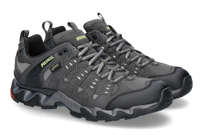 Meindl trekking shoes RESPOND ANTHRAZIT LEMON