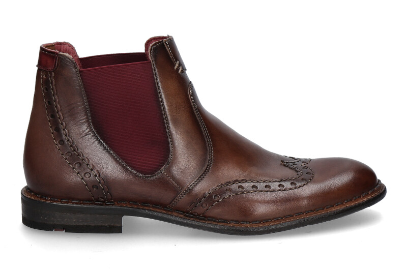 Lloyd boots GRENOBLE SPLENDOR CALF TOBACCO BORDO